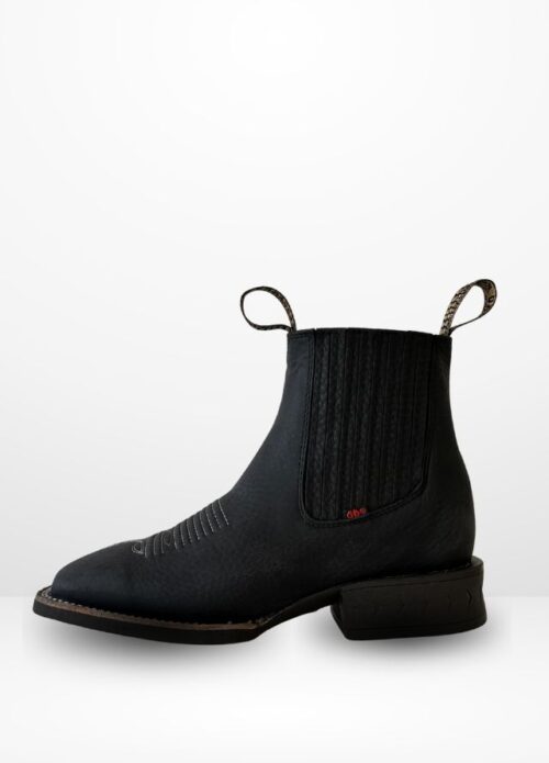 BOTIN RODEO RHINO NEGRO